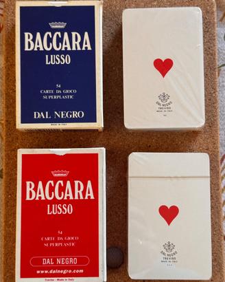 carte da gioco dal negro
