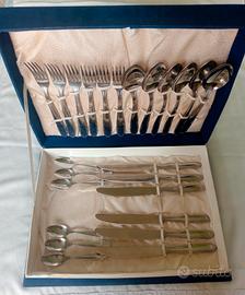 Posate Vintage Inox PG-Pintinox 24 pezzi-MAI USATO