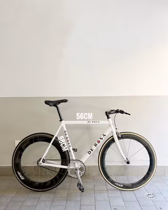 Bicicletta pista scatto fisso De Rosa