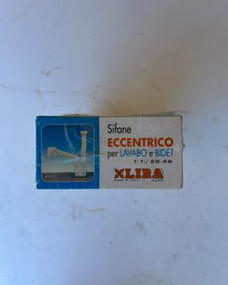 Sifone eccentrico LIRA per lavabo/bidet - NUOVO