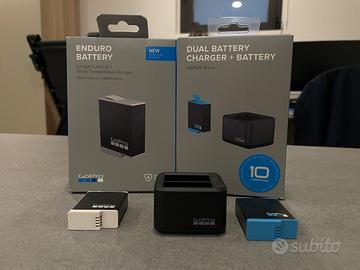 GoPro dual battery charger + battery enduro