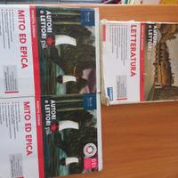 libro scolastico letteratura 