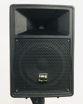 CASSE AUDIO/ACUSTICHE con TREPPIEDI x DJ/KARAOKE