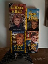 4 libri La Signora in Giallo