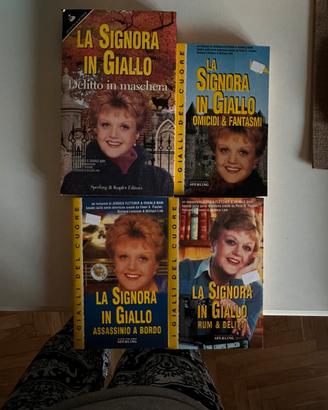 4 libri La Signora in Giallo