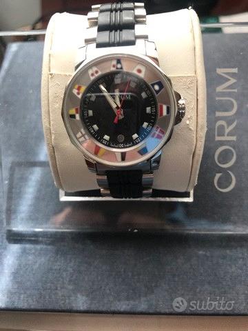 Portefeuille Orologio Vintage Corum – Pièce De Collection Avec Petit Défaut