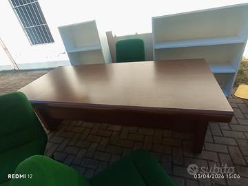 Scrivania direzionale  con poltrone