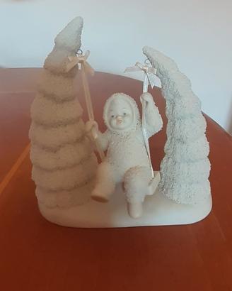 DECORAZIONI NATALIZIE: STATUETTA SNOW BABY