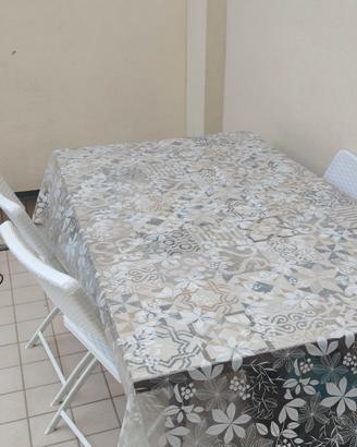 tavolo +sedie da esterno
