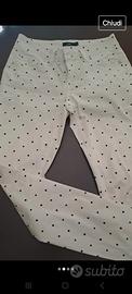 pantalone a pois