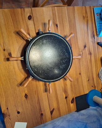 Raclette Pierrade Lagrange "8", piastra in pietra