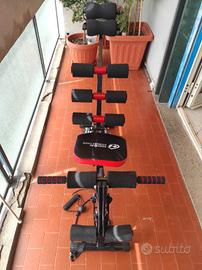 panca fitness multifunzione 