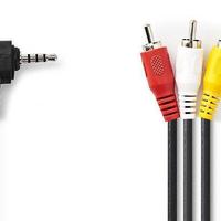 Cavo Jack 3,5mm - 3RCA 1mt NUOVO