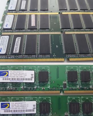 RAM computer, vari tagli (leggere descrizione)