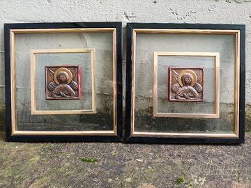 coppia quadri con angioletti 