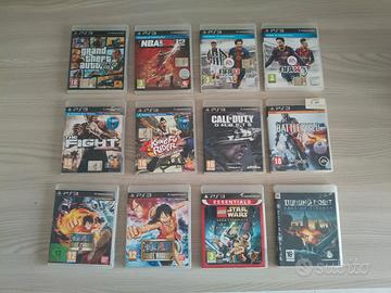 Lotto 12  giochi PS3