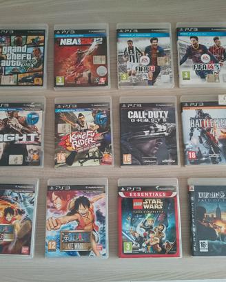 Lotto 12  giochi PS3