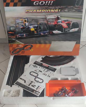 pista carrera go champions turbo boxster 1:43