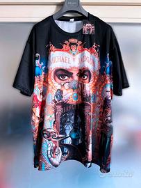 T-Shirt "Michael Jackson" Taglia XXL  full colour