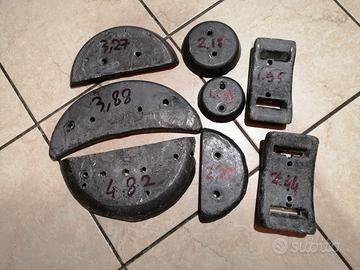 Piombi pesi per Kart vari tagli