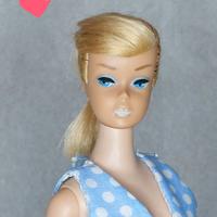 Vintage 1963 Platinum Swirl Ponytail BARBIE.
