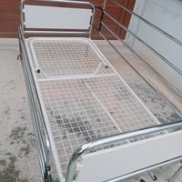 letto ortopedico schienale reclinabile e paratie