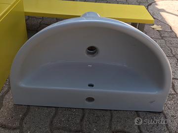 Bagno lavabo+mobile colore giallo