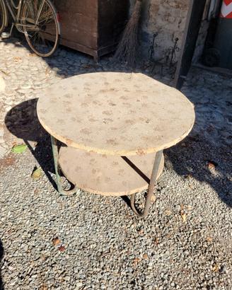 tavolo tondo da salotto anni 30
