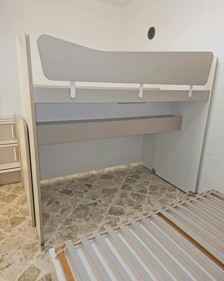 Letto a castello salvaspazio Colombini