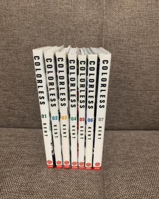 KENT Colorless Manga Set Vol. 1-7