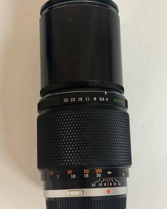 OLYMPUS LENS ZUIKO MC AUTO-T 1:1:4 f=200mm