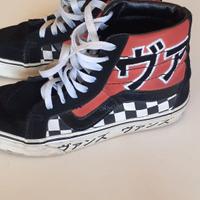 Vans Sk8-Hi tipo Giapponese Nero Rosso