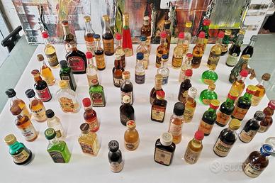 Bottiglie mignon di varie tipologie n.60