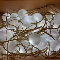 Luci a rete Natale Ikea Glansa Lysa, nuova