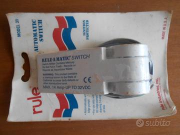 galleggiante per pompe di sentina