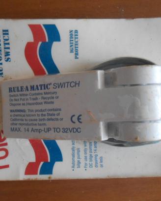 galleggiante per pompe di sentina