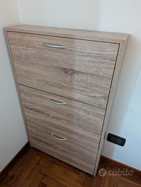 scarpiera tre vani 