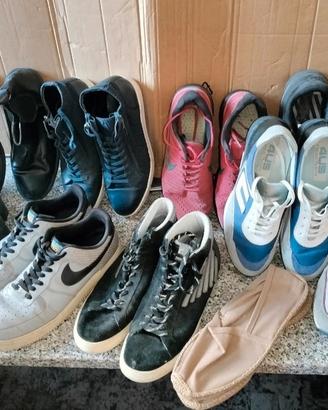 10€ CAD Scarpe Firmate Miste Unisex Vario Genere