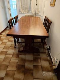 Tavolo 8 persone in legno massello