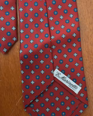 Cravatta E.Marinella in pura seta.