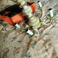 lampadario in ceramica