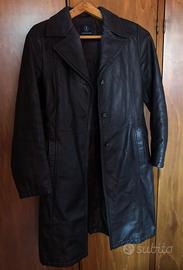 Giaccone da donna Mercedes-Benz in pelle taglia 42
