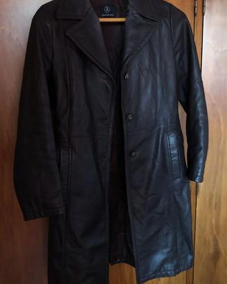 Giaccone da donna Mercedes-Benz in pelle taglia 42