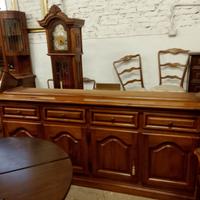 Credenza bassa da sala di legno massello 