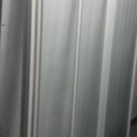 box doccia ad angolo in cristallo satinato