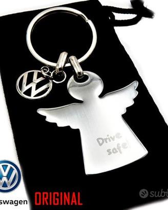 Portachiavi Originale Logo VW e Angelo Custode