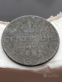 Moneta Da 1 Centesimo 1822 Regno Lombardo Veneto
