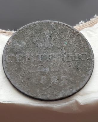 Moneta Da 1 Centesimo 1822 Regno Lombardo Veneto