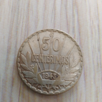 Moneta 50 centesimos uruguay