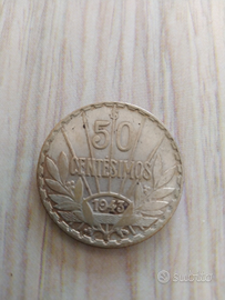 Moneta 50 centesimos uruguay